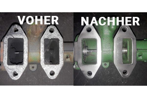AGR vorher - nachher reinigung