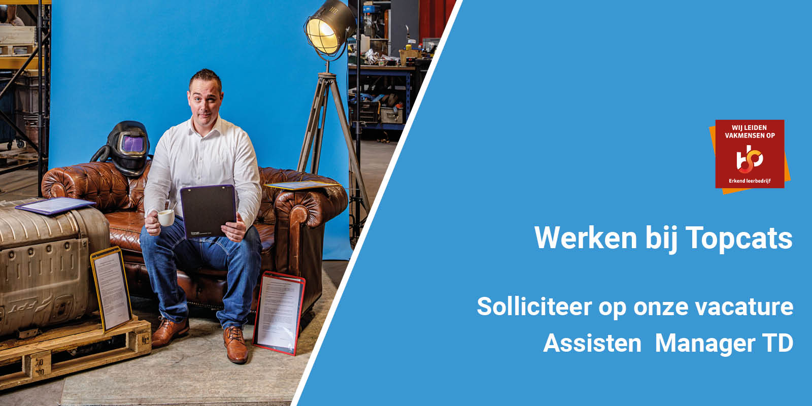 vacature chef werkplaats - assistent manager technische dienst Topcats katalisatieren en roetfilters