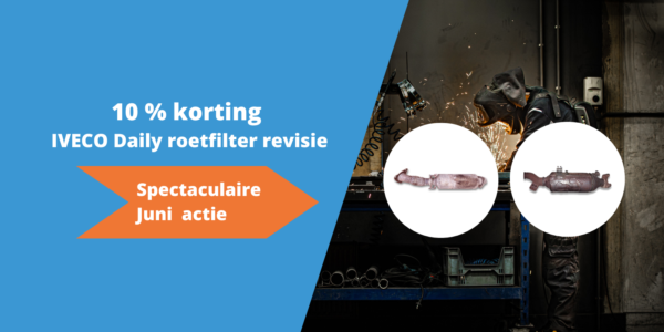 Iveco Daily roetfilter revisie actie juni 2025 Topcats