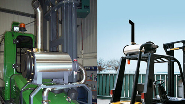 Opzetfilter toepassing heftruck levering via Topcats