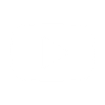 Youtube icoon - wit